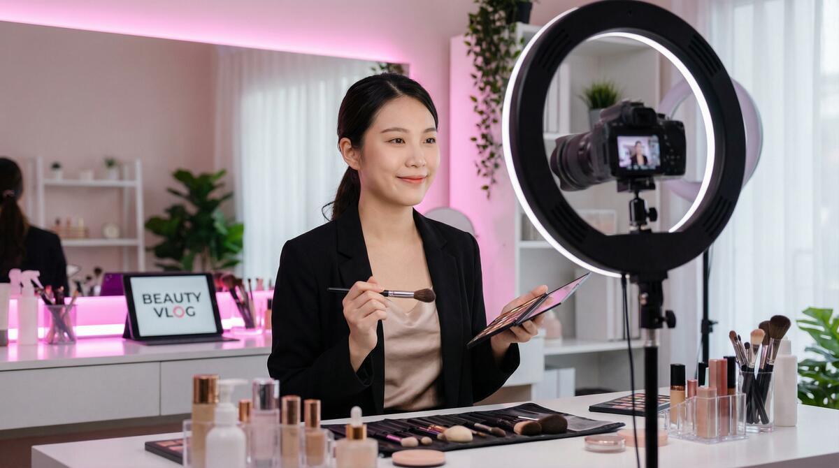 糖心vlog美妆视频